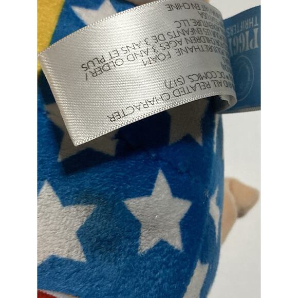 WONDER WOMAN Piggy Bank Pig Plush DC Comics Super Hero - Picture 5 of 7